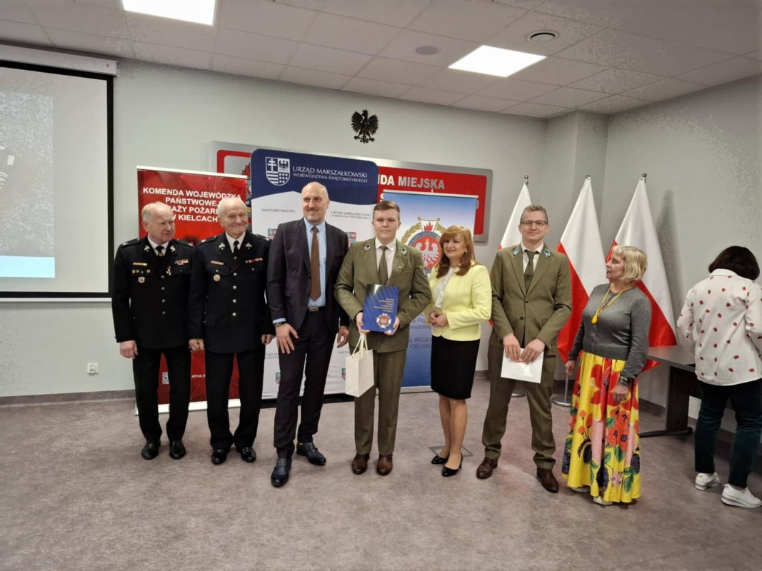 III miejsce w elimanacjach wojewódzkich Ogólnopolskiego Strażackiego Konkursu Plastycznego
