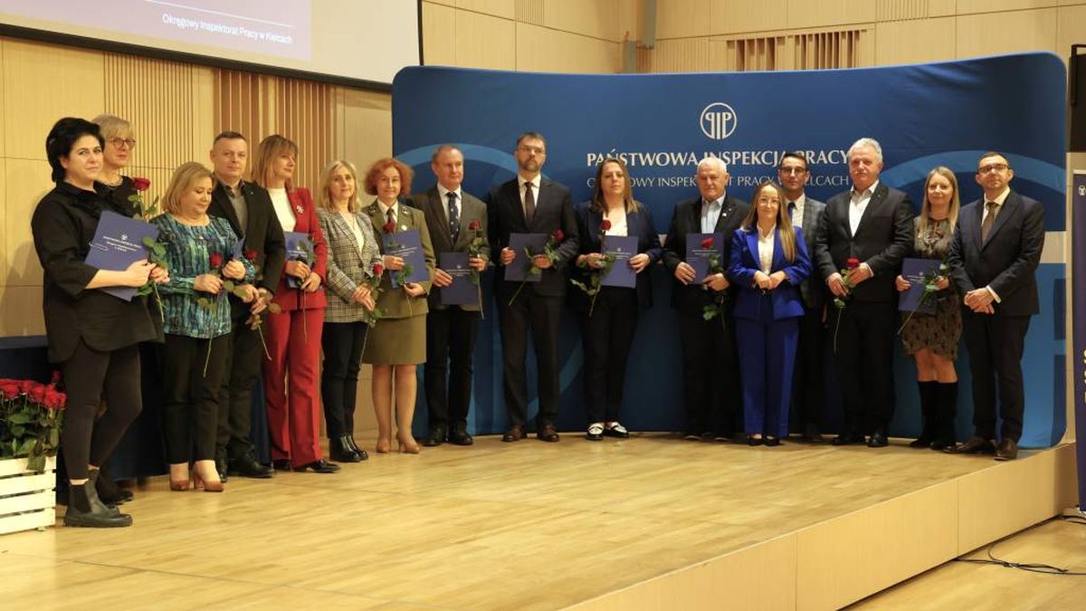 Uroczyste podsumowanie programów prewencyjnych PIP realizowanych przez Okręgowy Inspektorat Pracy w Kielcach w 2025 r.