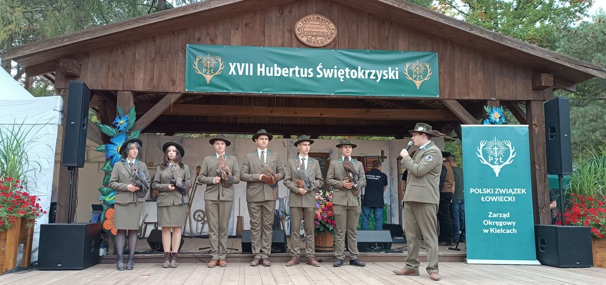 Zespół Szkół Leśnych im. Romana Gesinga w Zagnańsku na XVII Hubertusie Świętokrzyskim