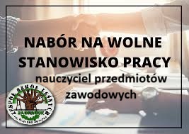 Praca dla nauczyciela przedmiotów zawodowych