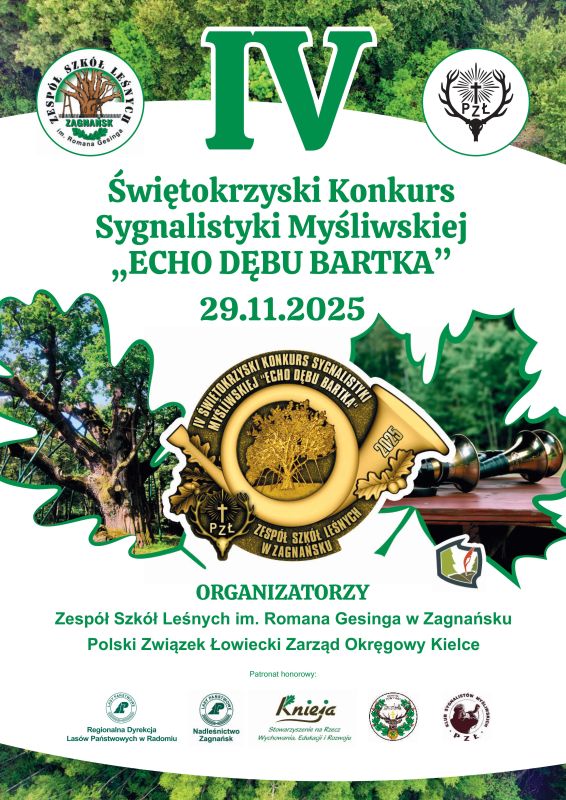 ZSL A3 IV Świętokrzyski Konkurs Sygnalistyki Myśliwskiej OK OK