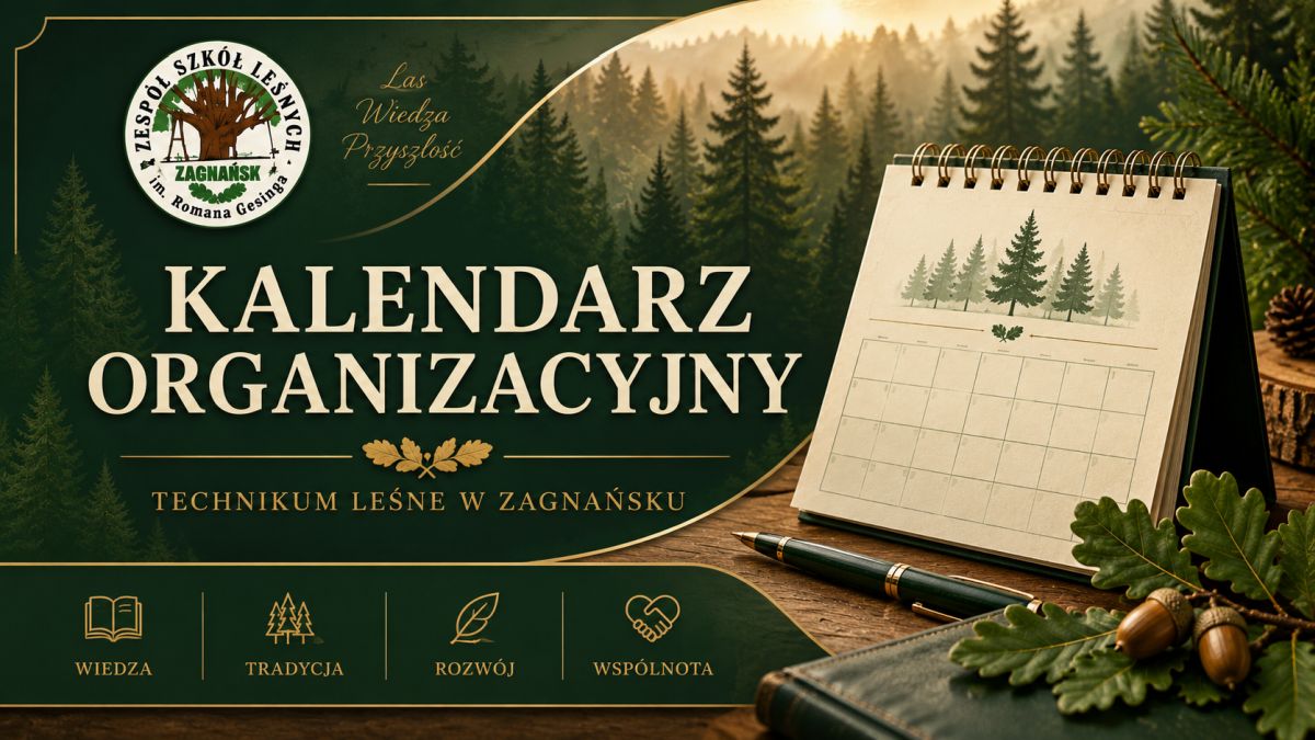 Kalendarz organizacyjny  na rok szkolny 2026/2027